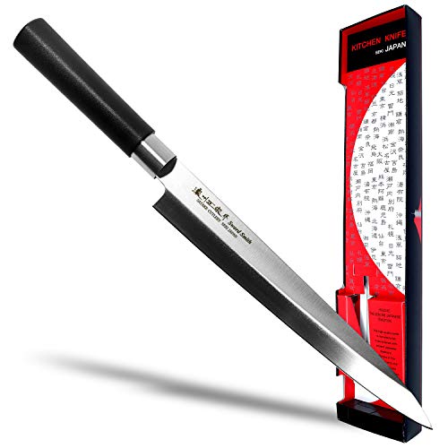 Seki Japan MASAMUNE, Japanese Sushi Chef Knife, Stainless Steel Wa Sashimi Yanagiba Knife