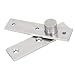 uxcell 100mm Length Stainless Steel 360 Degree Rotation Hidden Door Pivot Hinges 1 Pcs