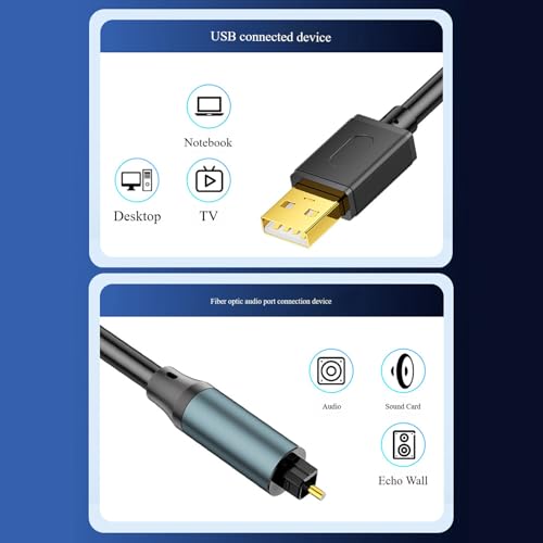 Câble audio USB 24 bits SPDIF avec transfert sans perte pour système audio