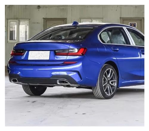 Becquet aileron coffre BMW Série 3 G20 corrigez l'arrière banal avec ce spoiler ABS bleu