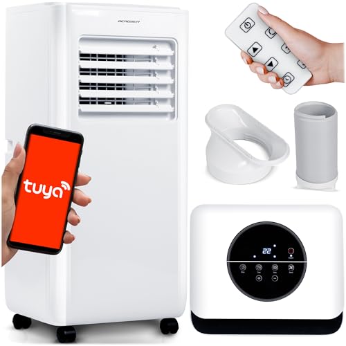 Berdsen Mobiles Klimagerät 5-in-1 10000 BTU - Kühlung, Entfeuchtung, Ventilation, Auto- und Schlafmodus - Tuya Smart App - Energieeffizient