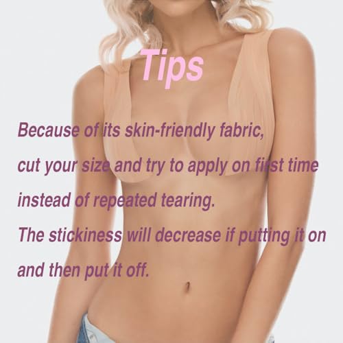 Boob Tape, Boobytape for Breast Lift l Sweat-Proof, Skin-Friendly Material, Bob Tape for Large Breasts4