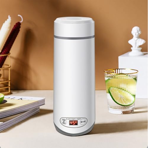 Tetera Eléctrica Plegable Portátil de 350 ml Blanco miniatura 1