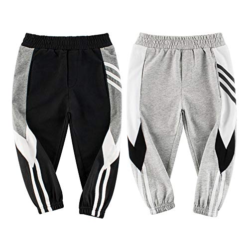 Astellarie Toddler Baby Boy Active Cotton Dinosaur Jogger Pant with Pocket Age 2-7T