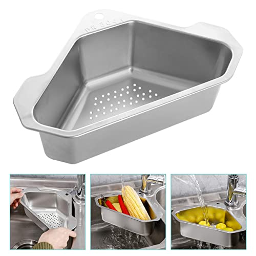 Colador triangular de acero inoxidable para cocina miniatura 7