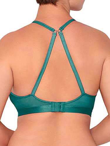 Smart & Sexy Womens Sheer Mesh Bralette Plunge Bra, Fanfare, Large Us #TOP5
