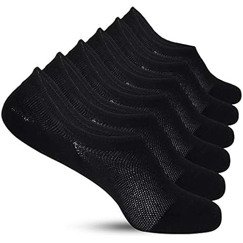 AKOENY No Show Socks Women 6 Pairs Thin Non Slip for Flats Vans Sports Cover