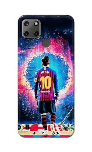 Image of Printed Hard Back Cover for Realme C25Y Back Cover (Famous Football Player -J1) -190724(EA)