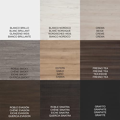 Conjunto-de-Bano-Zeus-9-Colores-Distintos-y-2-Medidas-con-Mueble-Espejo-Redondo-retroiluminado-y-Lavabo-sobre-encimera-100-cm-con-el-Estante-a-Izquierda-Grafito