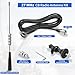 Superbat Waterproof Marine Antenna 27MHz CB Radio Antenna PL259 & BNC Male Connector Kit for Mobile/Car Cobra Midland Uniden Maxon President Vehicle Car Truck Mobile Handheld CB Radio Shack