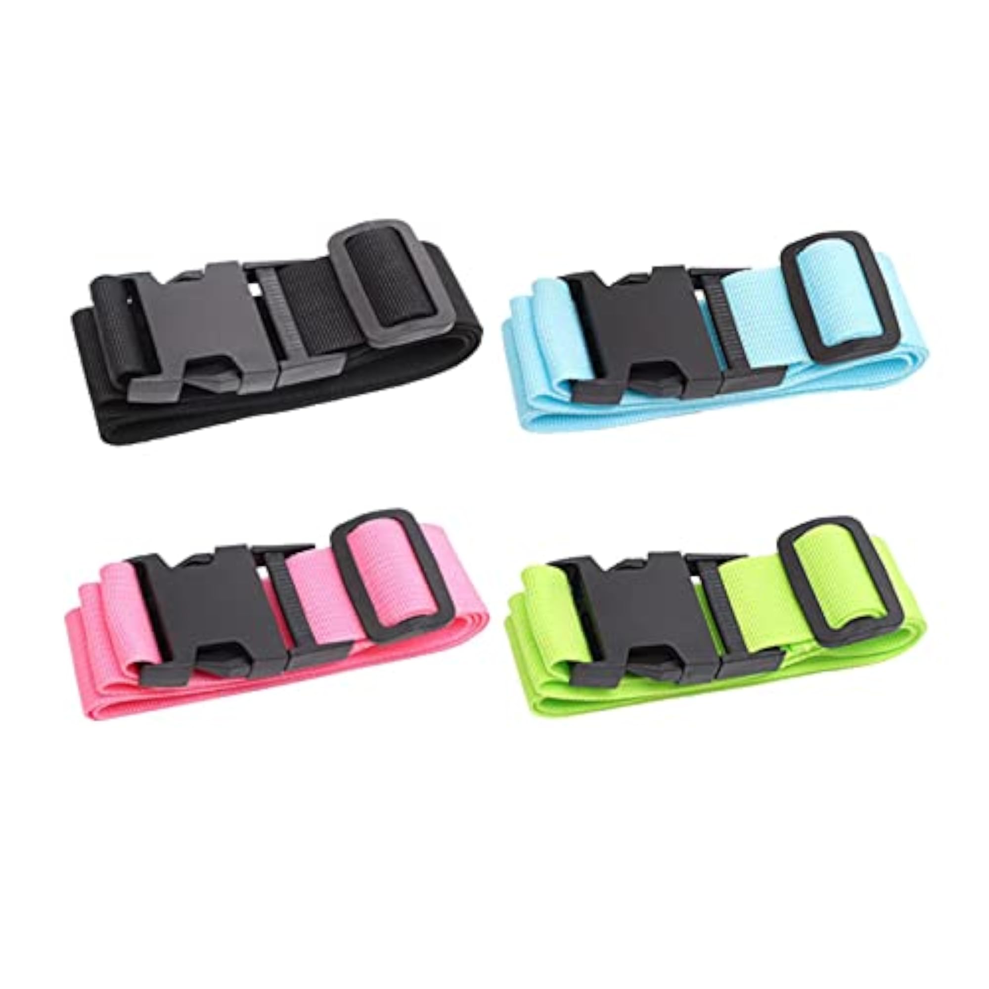 Adjustable Suitcase Tie Down Belt, Black