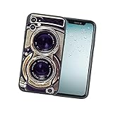 demelza for iPhone 11 Old-Fashioned Camera Case, Cool Vintage 70s 80s 90s Old-Fashioned Retro Camera...