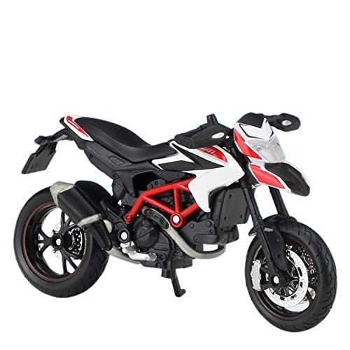 Ducati Hypermotard SP miniature 1:18 modèle réduit moto métal injecté et réservoir alliage