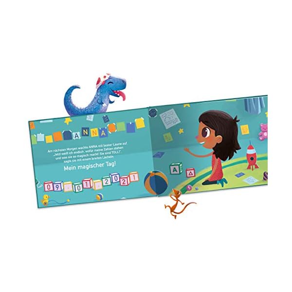 MY MAGIC STORY Meine magischen Zahlen, Kinderbuch personalisiert Einmalige Geschichte über das Geburtsdatum eines Kindes… – Bild 5