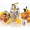 Ariete 413, Capri citrus juicer, electric citrus juicer with handle, 2 cones for large and small fruits, drip-free pouring spout, silent motor