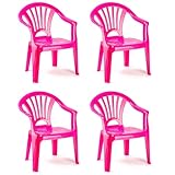 Acan Tradineur - Pack de 4 Sillas Infantiles Modelo Tipi - Fabricado en...