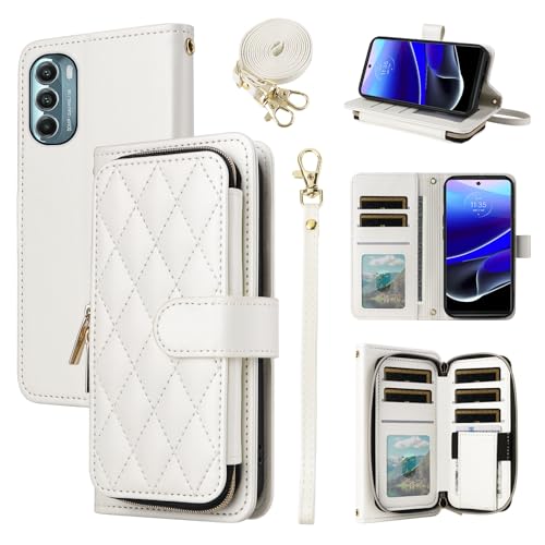 Protections Motorola Moto G Stylus 5G 2022 portefeuille rabat cuir
