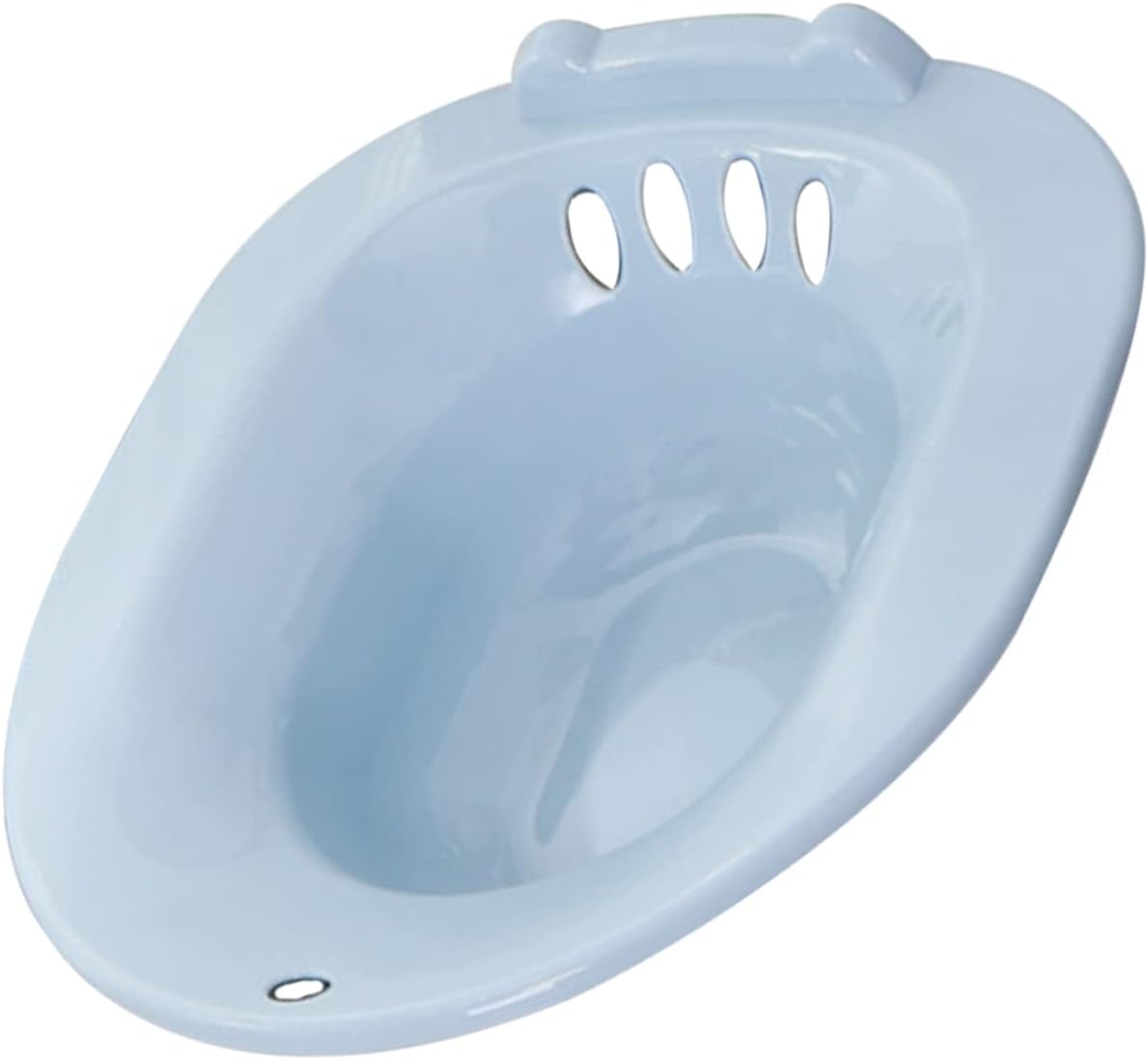 KOMBIUDA Sitz Bath Basin for Postpartum Care Non-Slip Design for Pregnant Women Ergonomic Toilet Seat Wash Basin Safe and Comfortable Hemorrhoids Relief