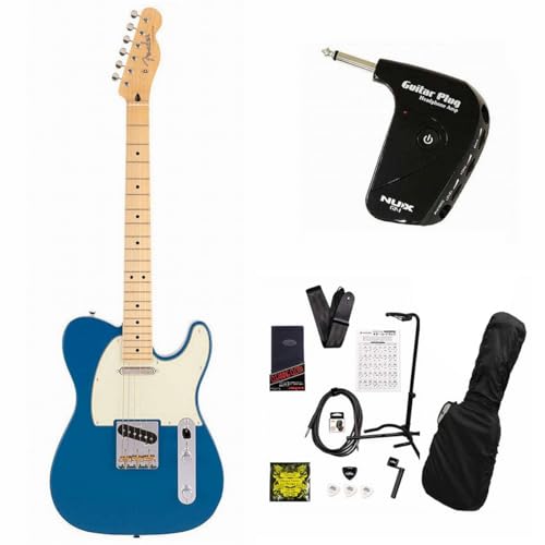 フェンダー/Made in Japan Hybrid II Telecaster Maple Fingerboard Forest Blue GP-1アンプ付属エレキギター初心者12点セット