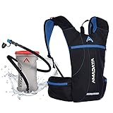 SEGURIDAD: Estas bolsas de hidratación contienen un silbato para posibles emergencias y reflectantes de luces cocidos para tu protección en viaje de carretera.