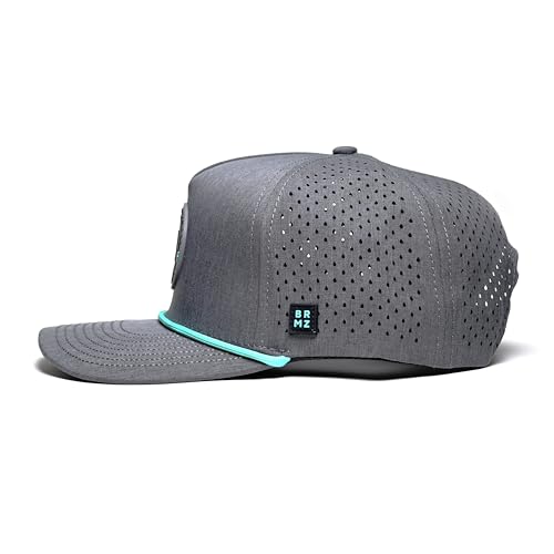 Image of BRIMZ Outdoor Performance Hat - Water & Sweat Resistant Hats - Breathable & Moisture-Wicking Snapback