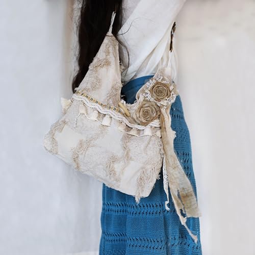 Boho Purses Bags for Women Hand Retro Tote Bag Shoulder Hobo Bag Casual Tassel Shoulder Handbag3