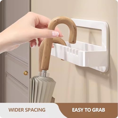 Porte-parapluies mural moderne double compartiment : la solution compacte peu encombrante - 4