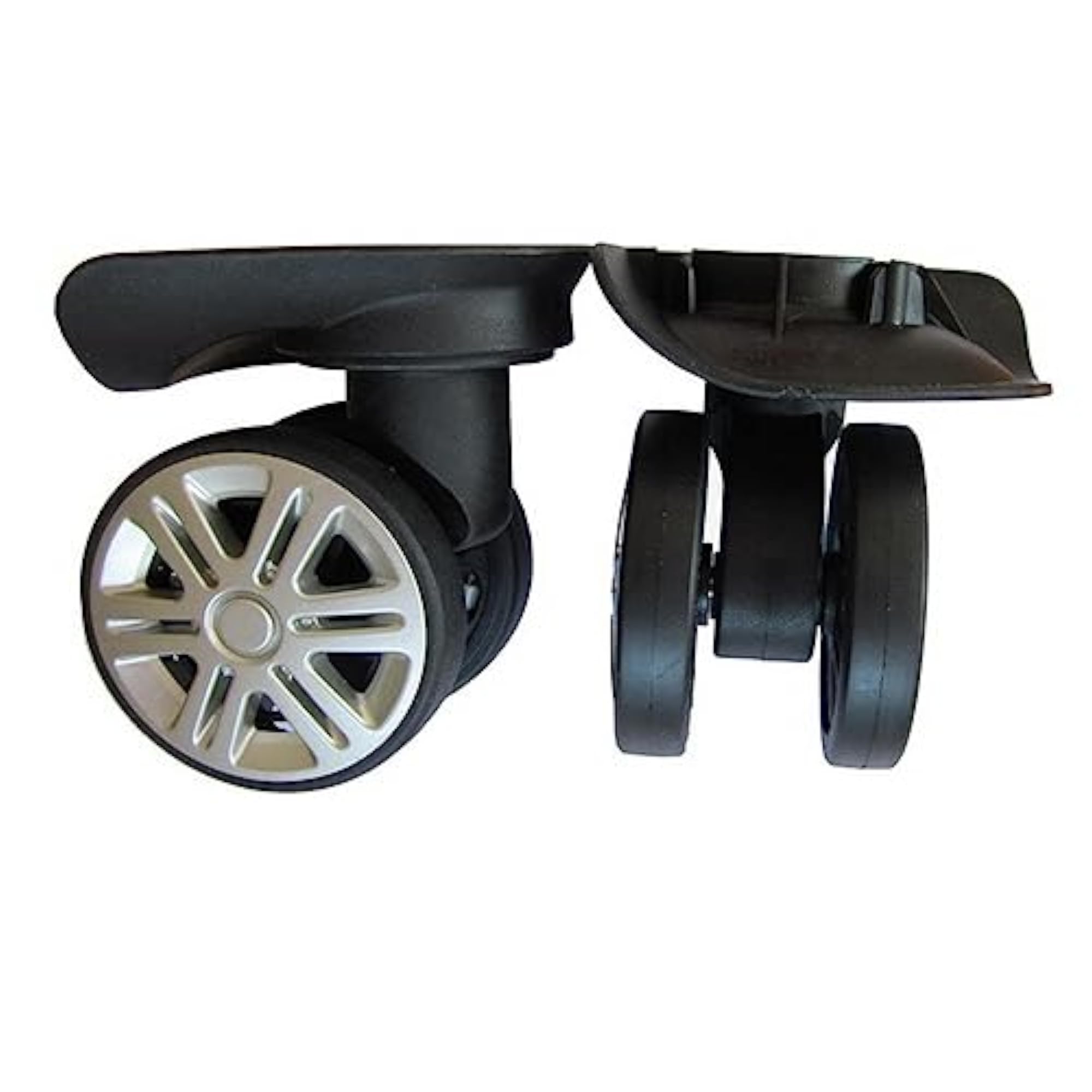 2Pcs 360 Swivel Luggage Replacement Wheels for Suitcase