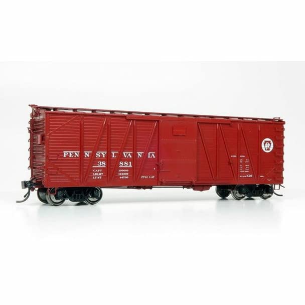 Rapido RAP142012 HO Scale PRR Creco Door USRA Single-Sheathed Boxcar - Pack of 6
