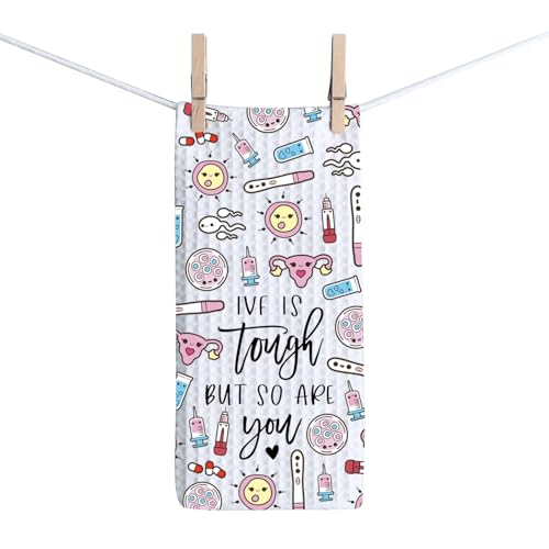 Serviette IVF briser le tabou pma fiv decoration reconfortante