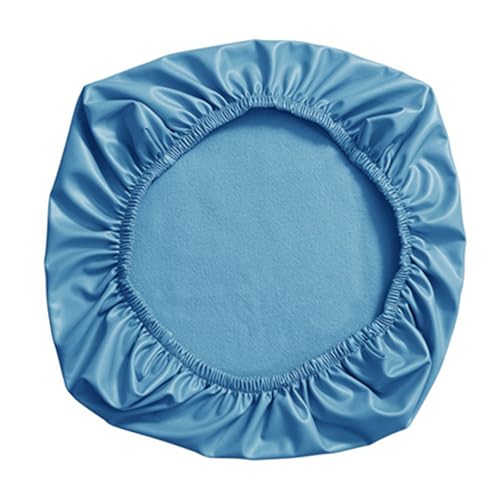PINKTATA Waterproof Elastic Seat Cushion Cover PU Leather Office Computer Chair Protector Slip Resistant Removable Washable