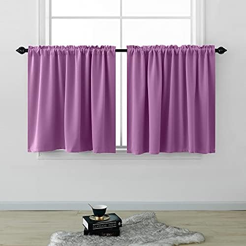 KOUFALL Sage Green Curtains 63 Inch Length for Bedroom 2 Panels Grommet Window Treatments Room Darkening Insulated Blackout Thermal Boho Drapes for Living Room Set Decor 52x63 Inches Long Light Green