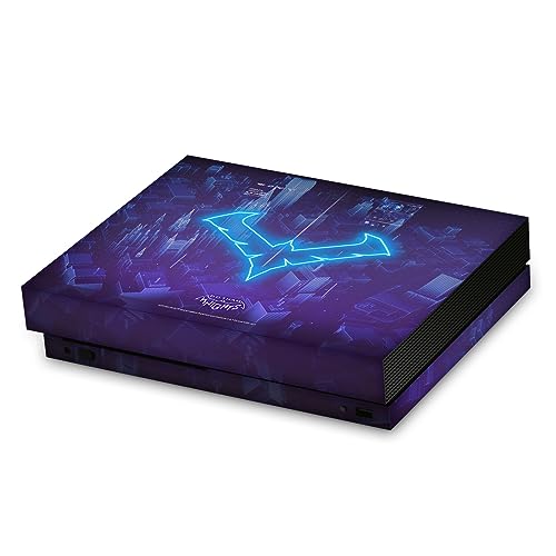 Skin Xbox One X Gotham Knights en vinyle premium ajusté avec art Nightwing
