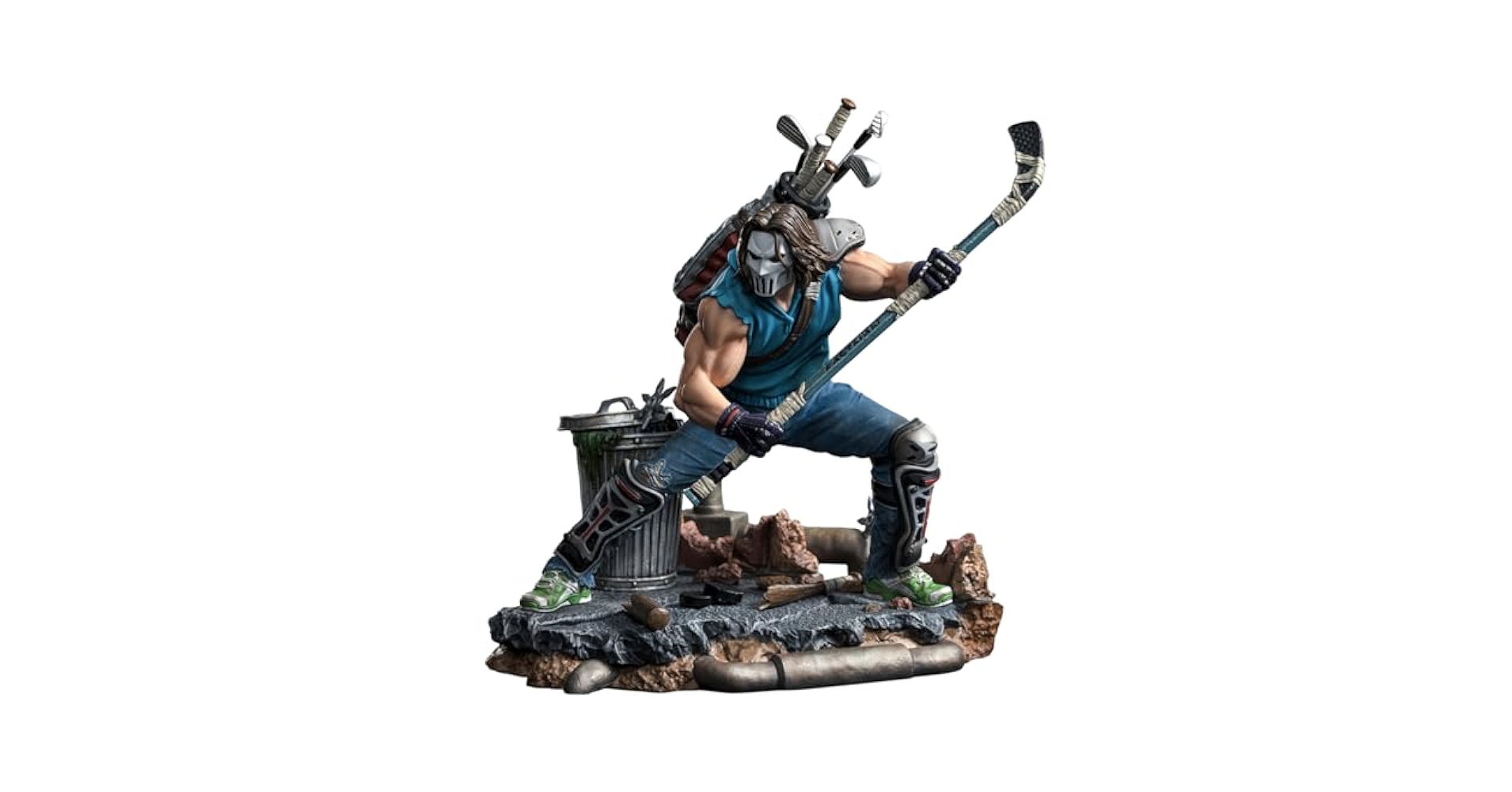 TMNT Iron Casey Jones 1/10 スタチュー フィギュア TMNT Iron Casey Jones 1/10 スタチュー フィギュ