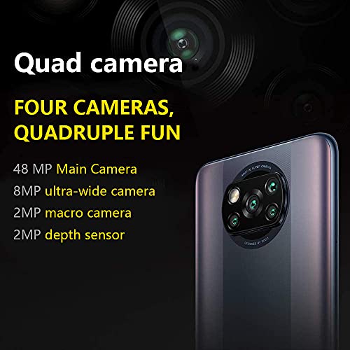 ANDROID - POCO X3 Pro ファントムブラック　6GB RAM 128GB ROM POCO X3 Pro Xiaomi POCO X3 Pro - 128 GB - Phantom Black