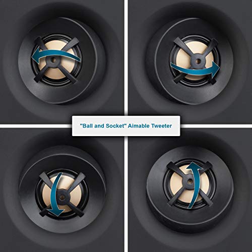Home Theater Direct Alto-falantes de parede HDX-W65 (conjunto de 2 alto-falantes)