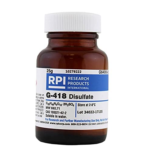 Research Products International G-418 Disulfate, 25 Grams - RPI