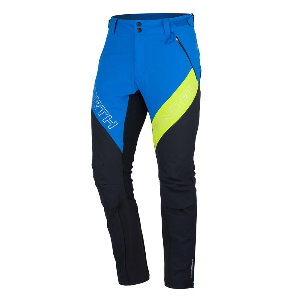 NORTHFINDER Skitourenhose Herren RYSY 2, Sport Warm Fleece Hybridhose