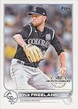 2022 Topps Factory Set 582 Montgomery Club #169 Kyle Freeland Colorado Rockies Baseball Card