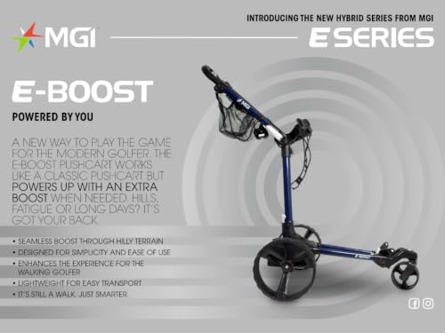 MGI E-Boost Electric Assist Push Cart