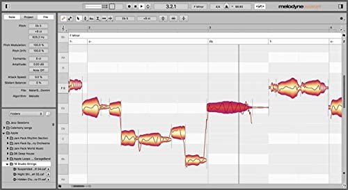 Celemony Melodyne Essential 5 (Download) Pitch/Time Shifting Software for Audio Newcomers