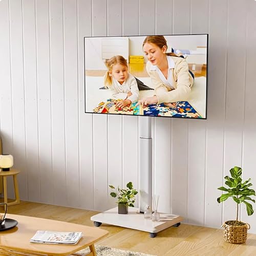 Soporte de TV portátil con ruedas para pantallas 32-75" miniatura 3