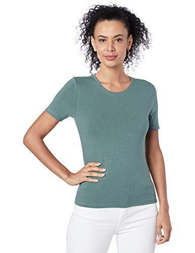 Camiseta Básica, Hering, Feminino, Verde, P