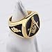 YLWJSP Freemason Gifts Biker Rings Master Mason Ring Signet Style Jewelry Signet Band (Masonic Rings G 7)