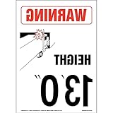 Warning: Vehicle Height 13' 0'...