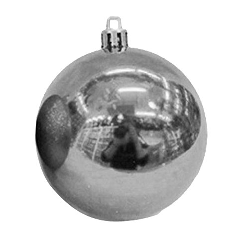 Nema Christmastree Hanging Bubbles Decoration - Silver - Pack of Two