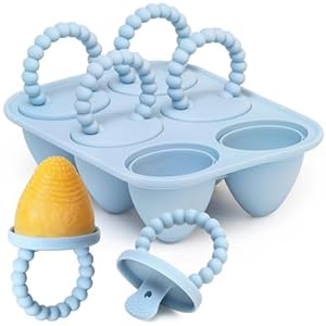 MEETRUE 6 Mulden Baby Eisformen Silikon