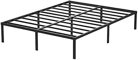 Estrutura De Cama De Metal, Não Precisa de Box Spring,Com Espaço De Armazenamen Cor Preto (FULL)