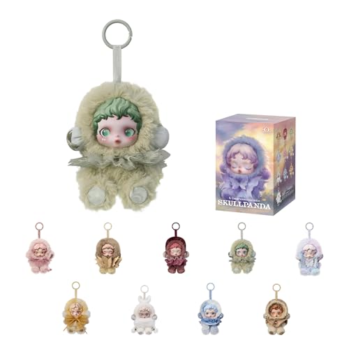POP MART SKULLPANDA L’impressionnisme Series Plush Doll Blind Box Figures, Random Design Action Figures Collectible Toys Home Decorations, Holiday Birthday Gifts for Girls and Boys, Single Box