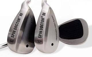 Spin Doctor RI Golf Wedge 2 New Club Sets - 52/56 Degree, 52/60 Degree, 56/60 Degree - Steel and Graphite Shaft - Right and Left Hand - Spin It Like The Pros